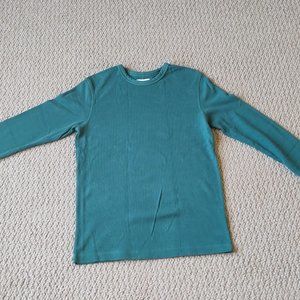 Organic Cotton Teal Thermal